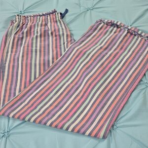 Victoria's Secret Multicolor Striped Sleep Pants